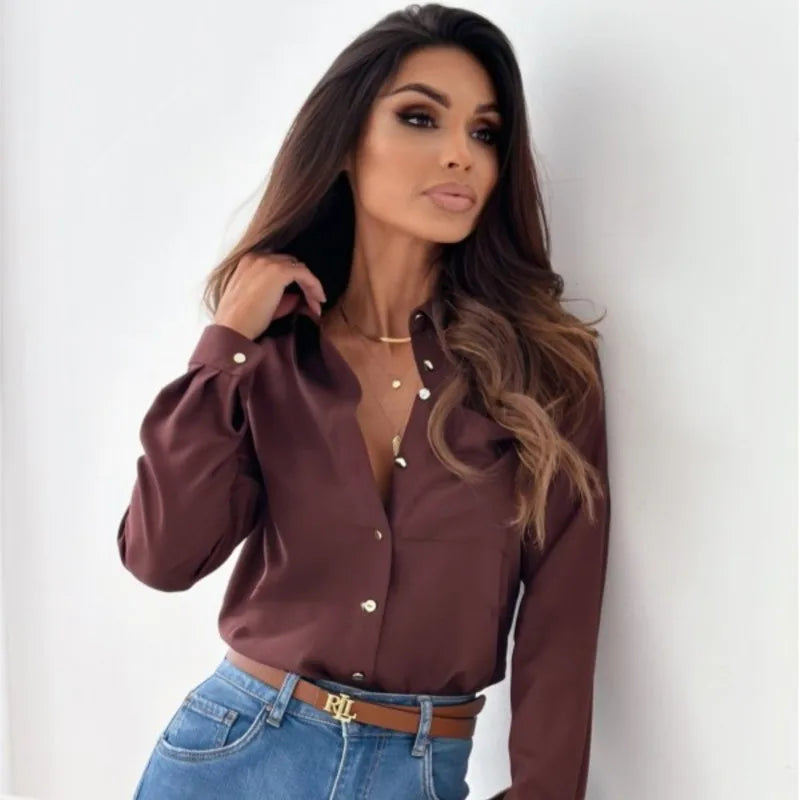 Luchtige Vrouwen Blouse Elegant en Comfortabel