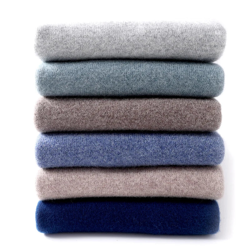 Merino Wollen Sweater Heren Warm en Comfortabel