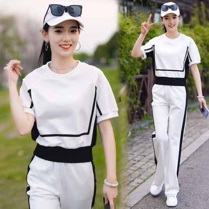 Vrouwelijke Sportoutfit Zomercollectie Lente Mode