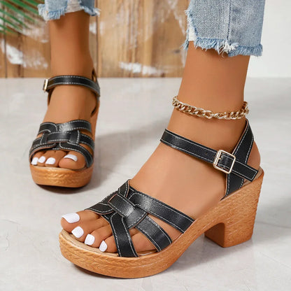 Elegante Sandalen voor Vrouw Zomer Mode
