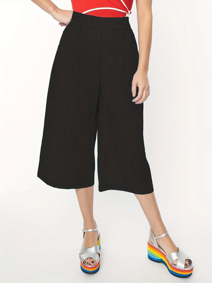 Wijde Zomerbroek Plus Size Comfy Stof