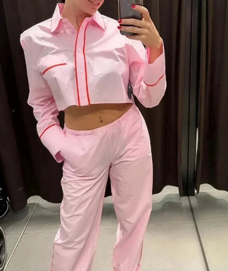Roze Modepak voor Vrouw Rosa Design