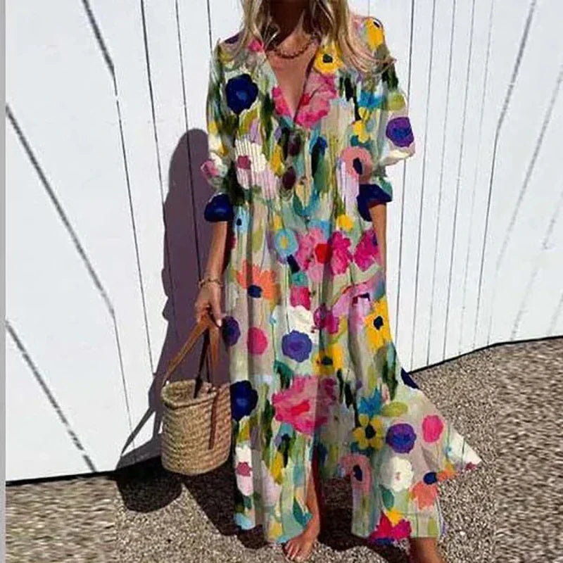 Boho Jurk voor Vrouw Zomerse Stijl - StudioMarella