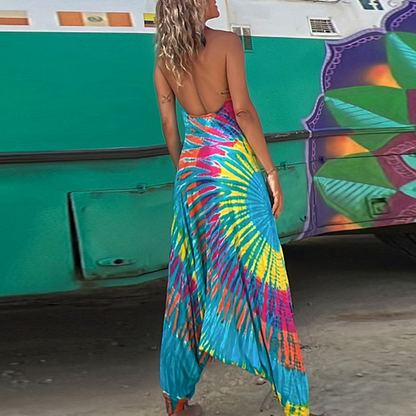 Zomer Jumpsuit Jurk voor Vrouw Zacht en Comfortabel