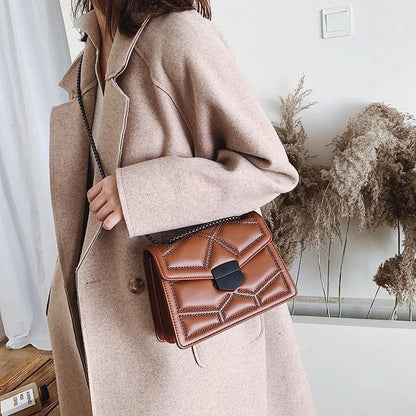 Retro Schoudertas Riviera Stijl Leer