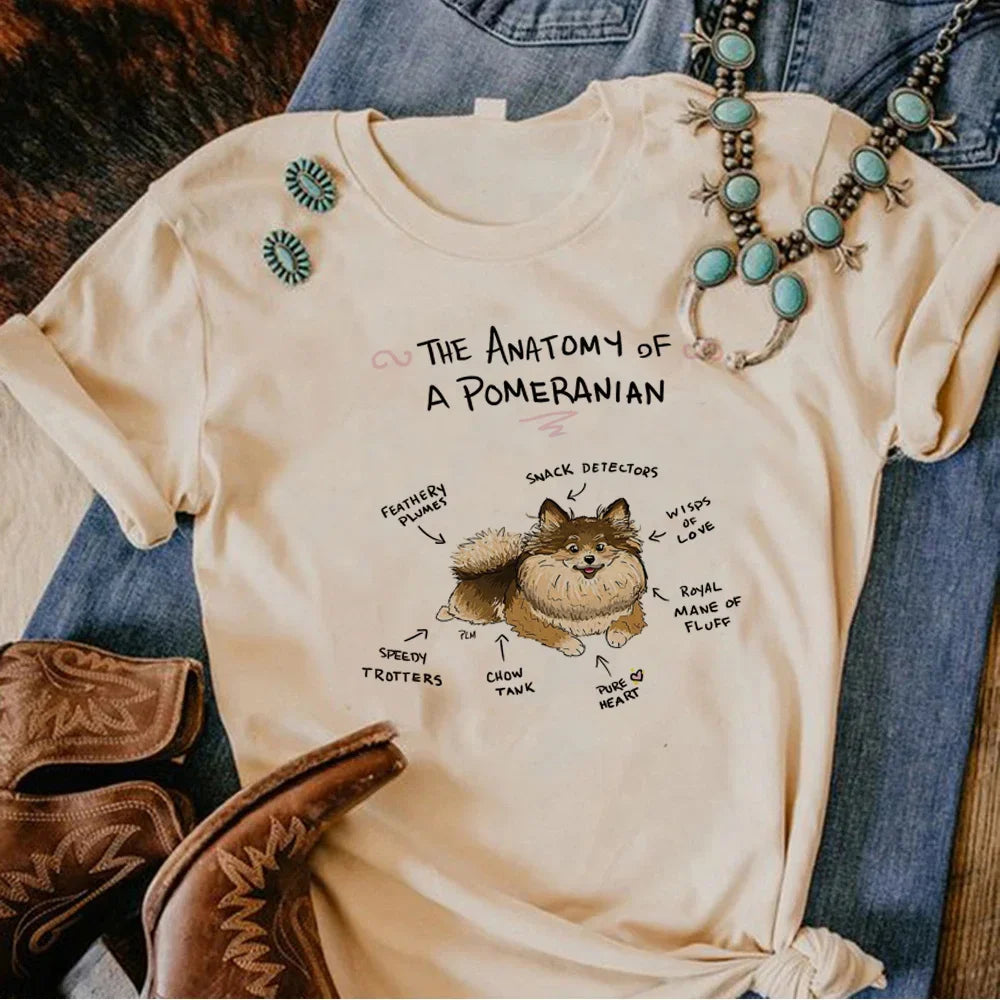 Anime T-Shirt Straatstijl Katoen Mannen