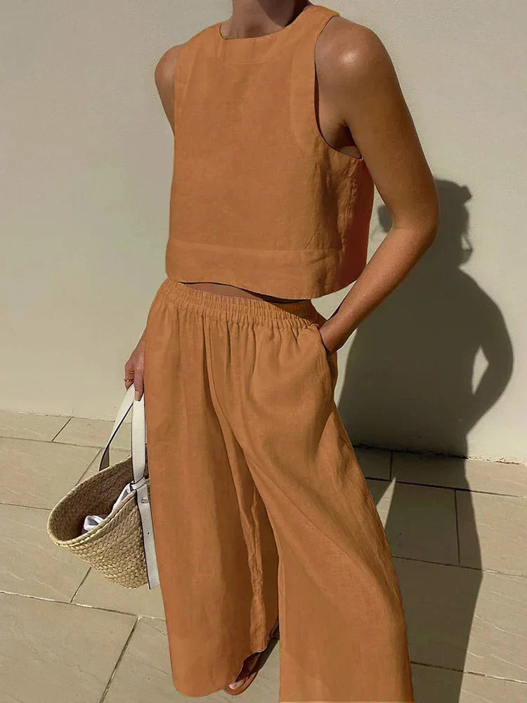 Zomerjurk Set Vrouwelijk Elegant Licht