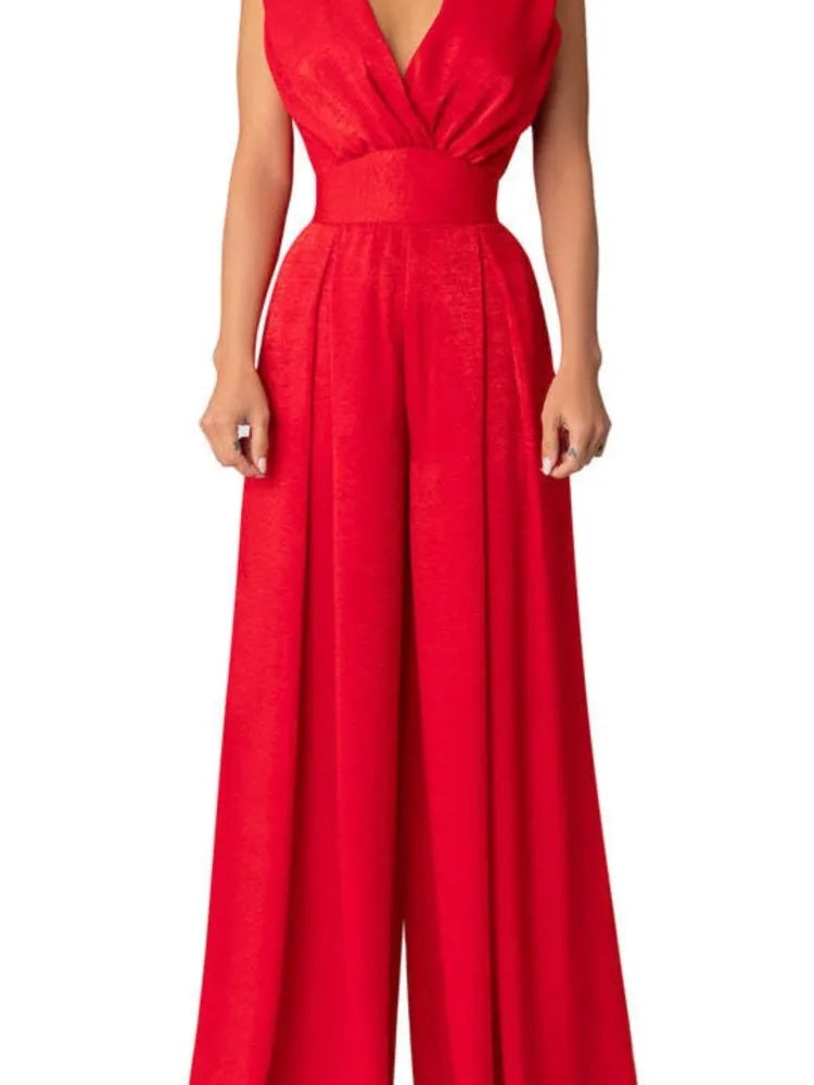 Dames Jumpsuit Zomerjurk Lange Mouwen