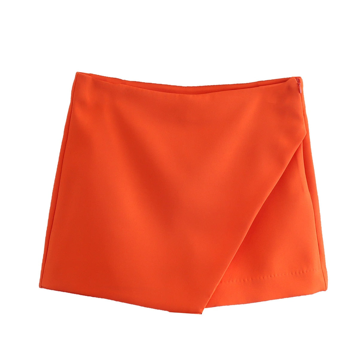 Korte Skort Broek met Rok Effect voor Vrouw