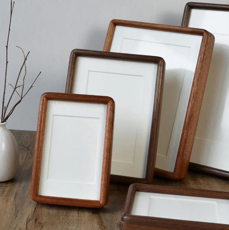 Fotolijst Hout Massief Handgemaakt A4 Portretlijst Woonkamer Trouwfoto Vintage