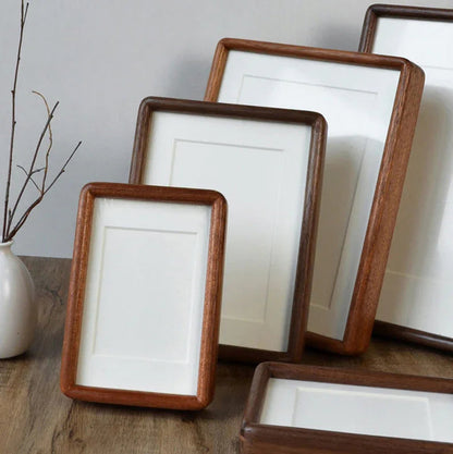 Fotolijst Hout Massief Handgemaakt A4 Portretlijst Woonkamer Trouwfoto Vintage