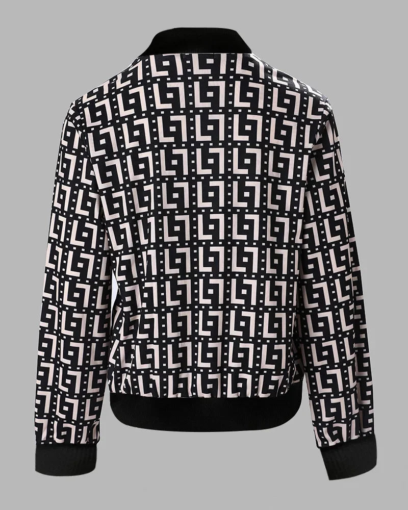 Damesvest Met Lange Mouwen Elegante Stijl