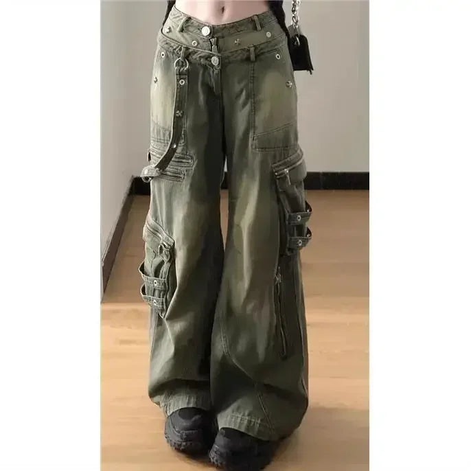 Vintage High Waist Jeans voor Vrouwen Elegant Design