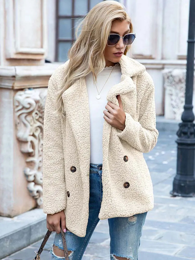 Faux Fur Jas Warm en Stijlvol → Faux Fur Jas Warmte en Stijl