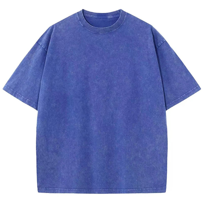 Vrouwen Oversized T-shirt Vintage Look Zomerse Stijl