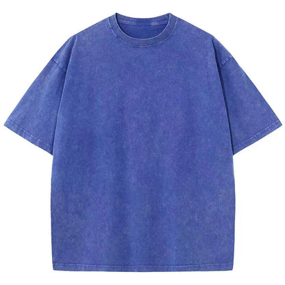 Vrouwen Oversized T-shirt Vintage Look Zomerse Stijl
