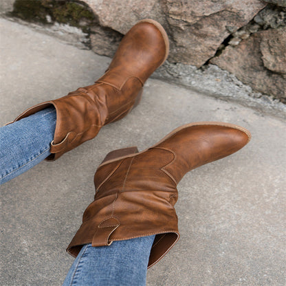 Vrouwenschoenen Laarzen PU Millie Stijlvol Comfortabel