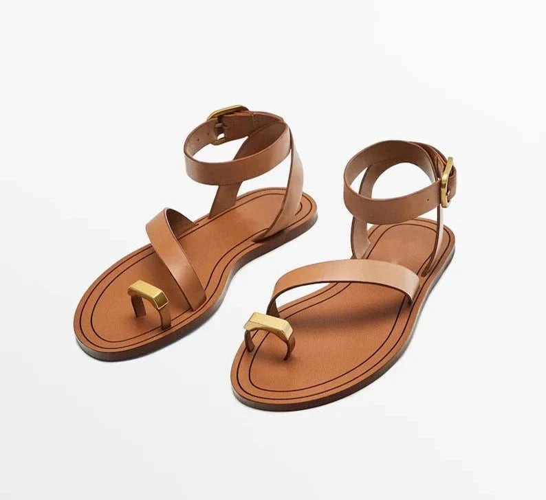 Lederen Sandalen Zomer Comfortabel DeHaven