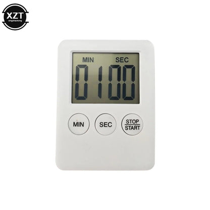 Digitale Keukentimer Magneet LCD Kompakt Keuken Aftellen Countdown Timer Eieren Pasta Koken