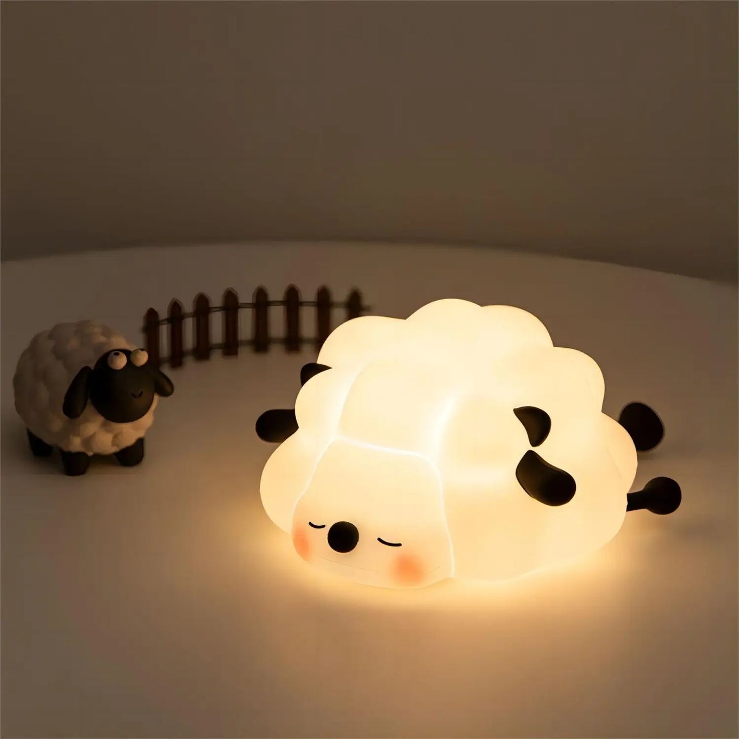 Nachtlampje Dieren LED Nachtverlichting Zacht Siliconen USB Oplaadbaar Timer Sfeerverlichting Kinderkamer