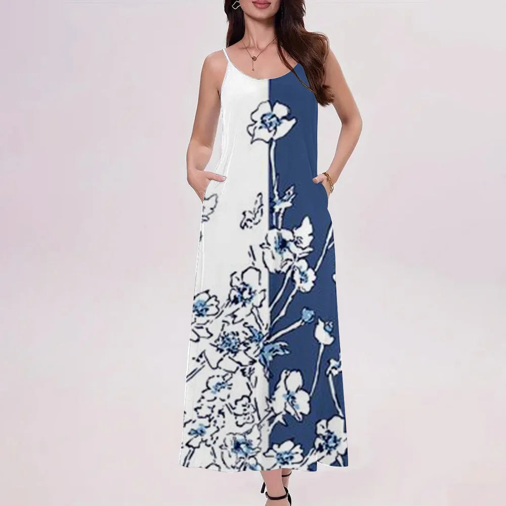 Slipjurk Elegant Met Vlinderprint