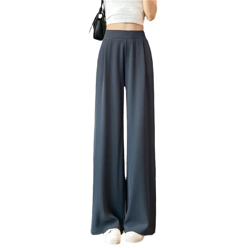 Dames Oversized Zomerbroek Grijs Bremen