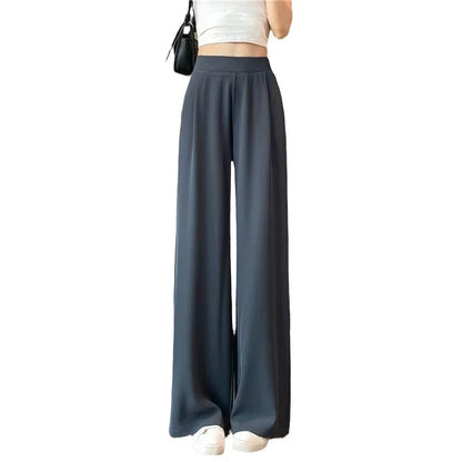 Dames Oversized Zomerbroek Grijs Bremen
