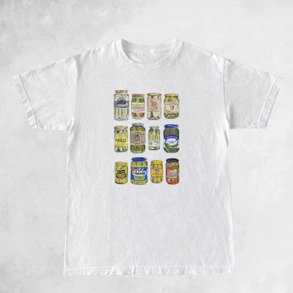 Klassieke Dames T-shirt Vintage Stijl