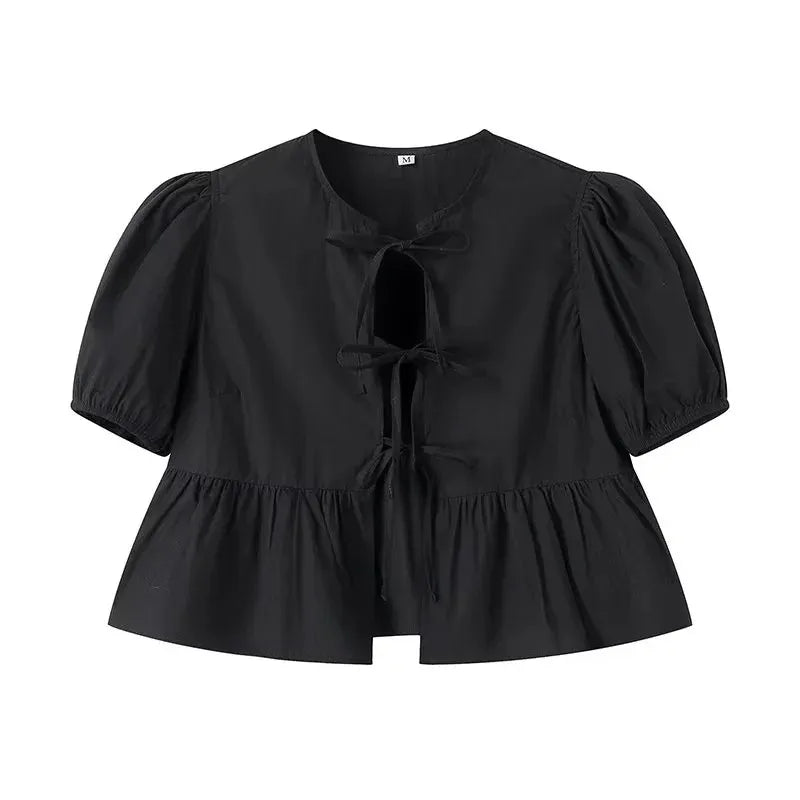 Crop Top Luipaardprint of Effen Korte Dame Top