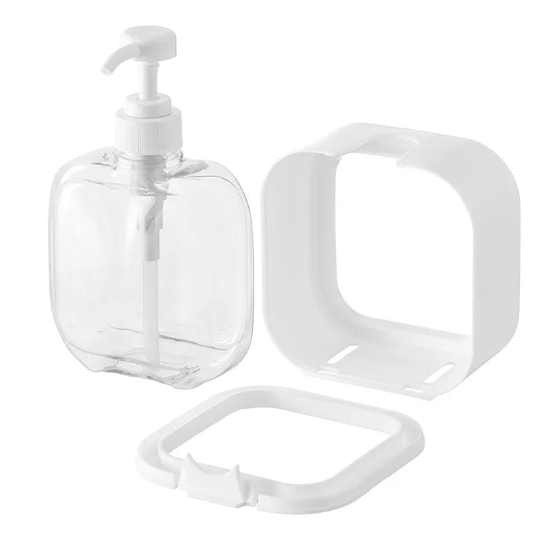Minimalistische zeepdispenser voor badkamer en keuken met Scandinavisch design