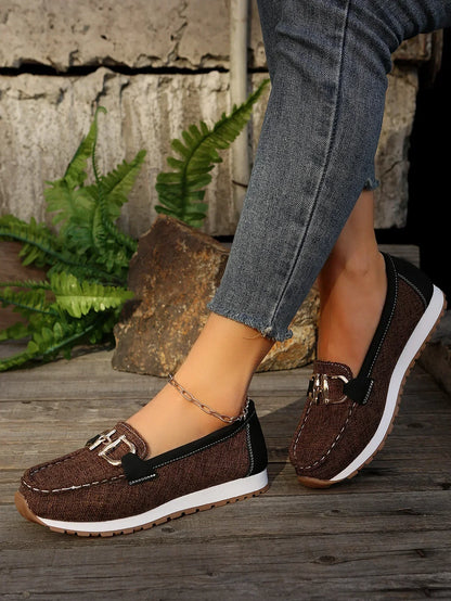 Dames Schoenen Casual Stoffen Loop schoenen