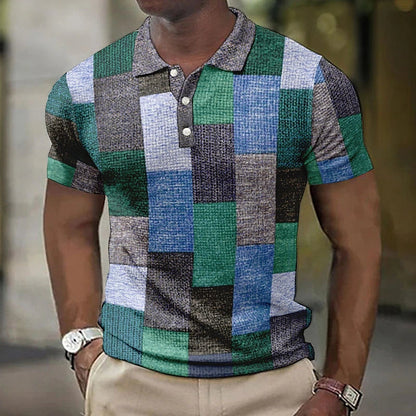 Variant image for Henry | Polo Uomo Manica Corta Multicolore – 100% Cotone, Casual-25