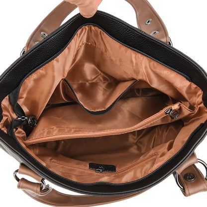 Leren Schoudertas Luxe Design voor Dames
