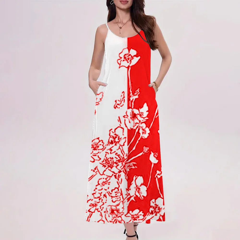 Slipjurk Elegant Met Vlinderprint