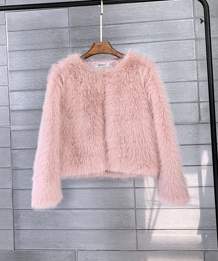 Pluche Jas Zacht en Warm Bontlook - StudioMarella