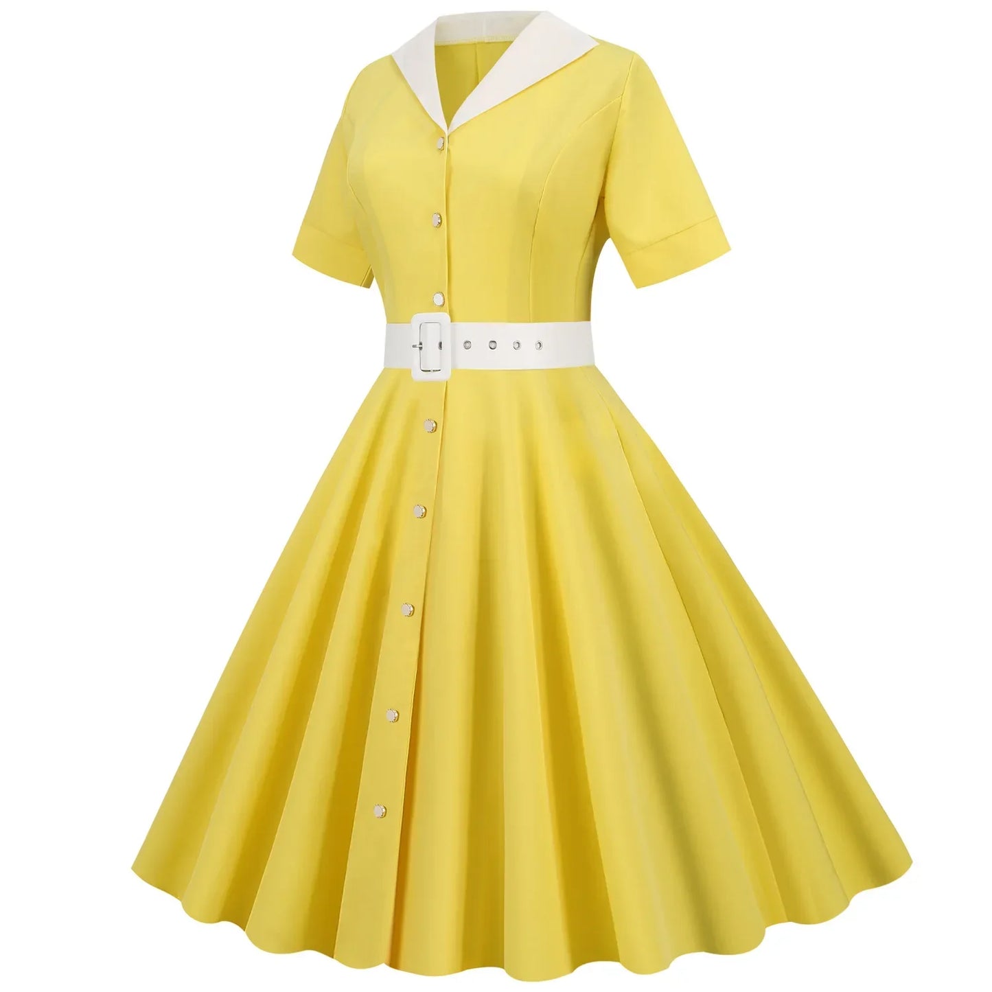 V-Hals Zomerjurk Elegante Lange Jurk voor Vrouw