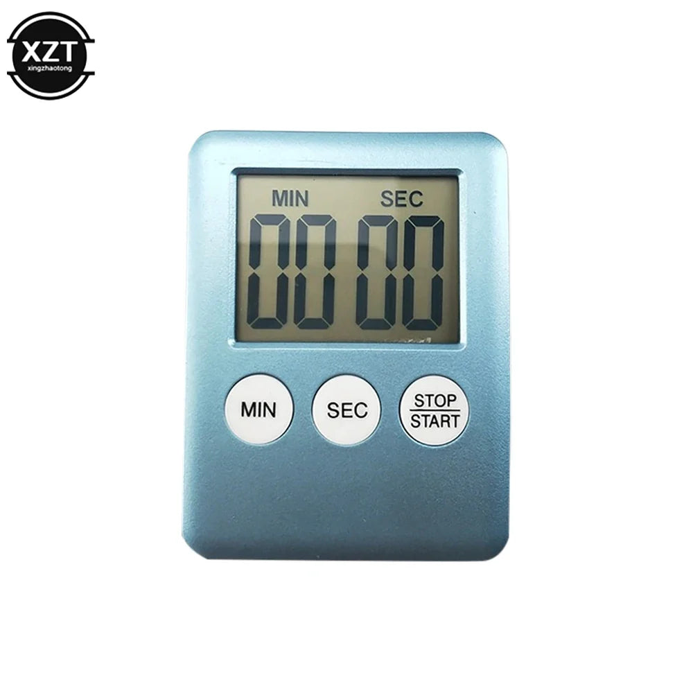 Digitale Keukentimer Magneet LCD Kompakt Keuken Aftellen Countdown Timer Eieren Pasta Koken