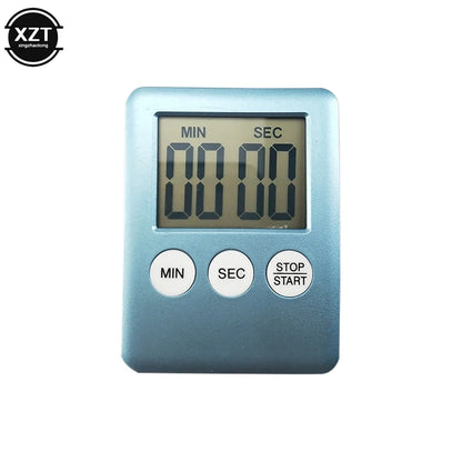 Digitale Keukentimer Magneet LCD Kompakt Keuken Aftellen Countdown Timer Eieren Pasta Koken