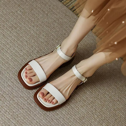 Luxe Zomersandalen Elegante Dameschoenen