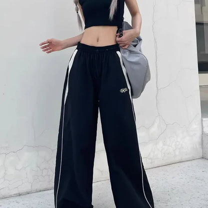 Wijde Pijpen Broek Elegante Zomerstijl