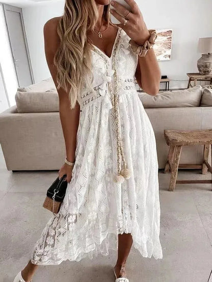 Bohemian Maxi Jurk Zomer Lange Vrouwelijke Jurk