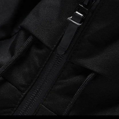 Heren Winterjas Gevoerd met Warme Sherpa Fleece Lining