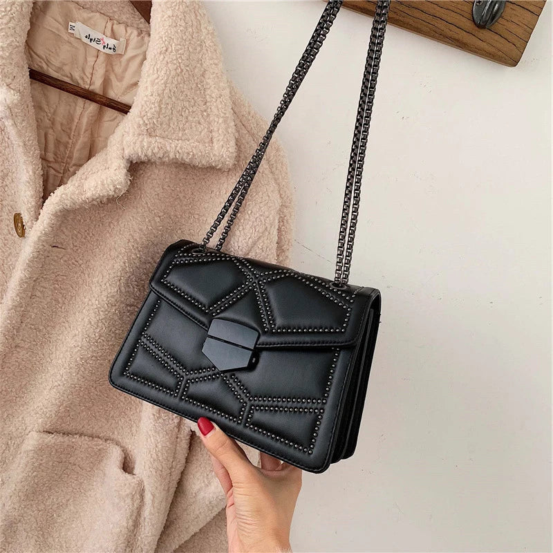 Retro Schoudertas Riviera Stijl Leer