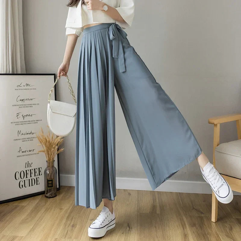 Lichte Zomer Broek van Chiffon Stof