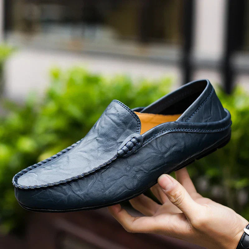 Mocassino's van Echt Leer Cristiano Stijl