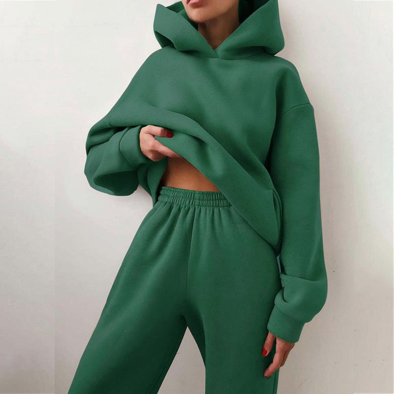 Oversized Joggingset Dames Comfortabel Zacht