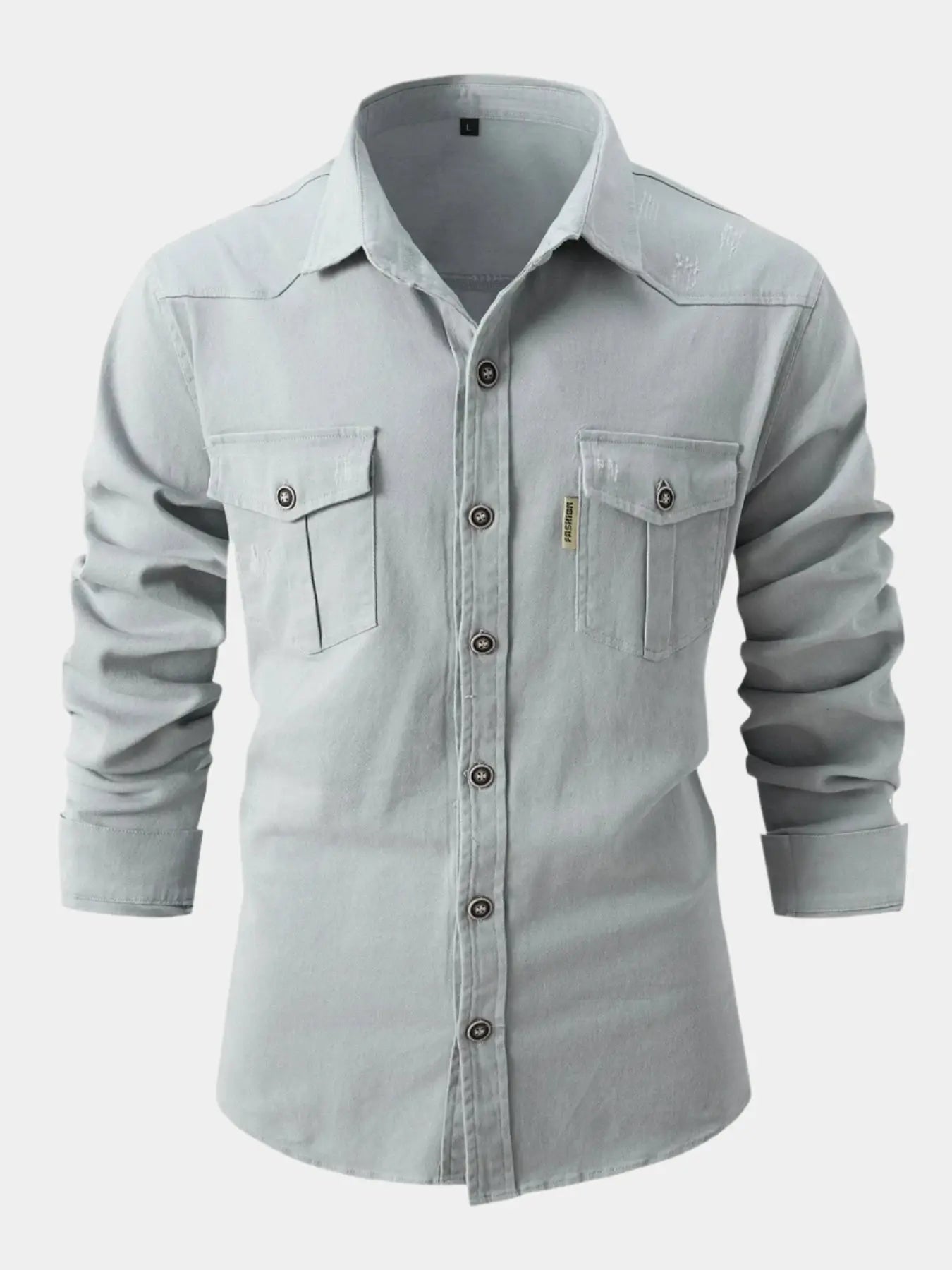 Stijlvolle Mannen Overhemd Moderne Design