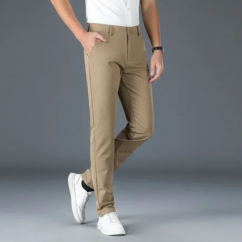 Chino Broek Heren Slim Fit Maatwerk Stof