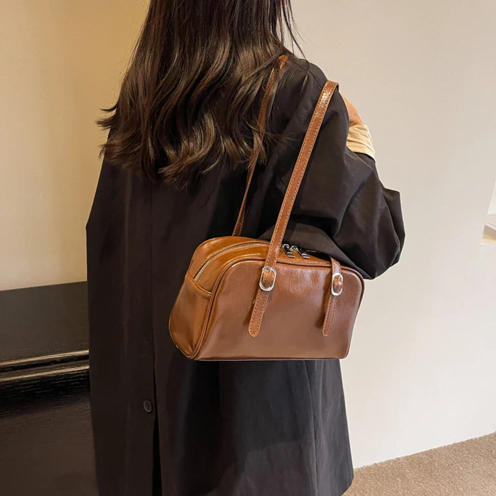 Elegante Schoudertas voor Dames Leren Look