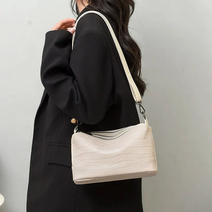 Luxe Leren Handtas Chique Design voor Dames